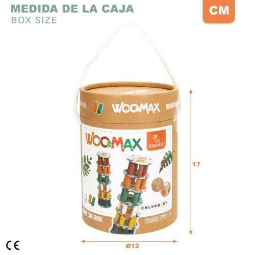 Igra Gradnje Woomax 36 Dijelovi (6 kom.) Cijena