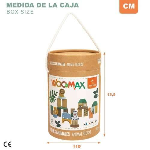Igra Gradnje Woomax Životinje 28 Dijelovi (6 kom.) Cijena