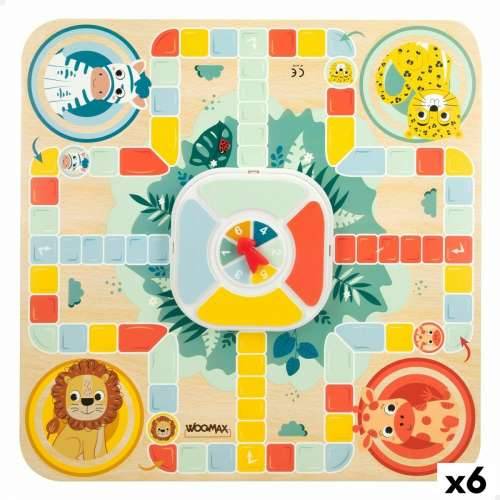 Tabla za Parchis i Igru Guske Woomax Zookabee 30 x 3 x 30 cm Children’s Životinje (6 kom.) Cijena