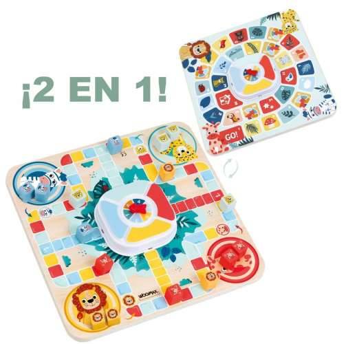 Tabla za Parchis i Igru Guske Woomax Zookabee 30 x 3 x 30 cm Children’s Životinje (6 kom.) Cijena