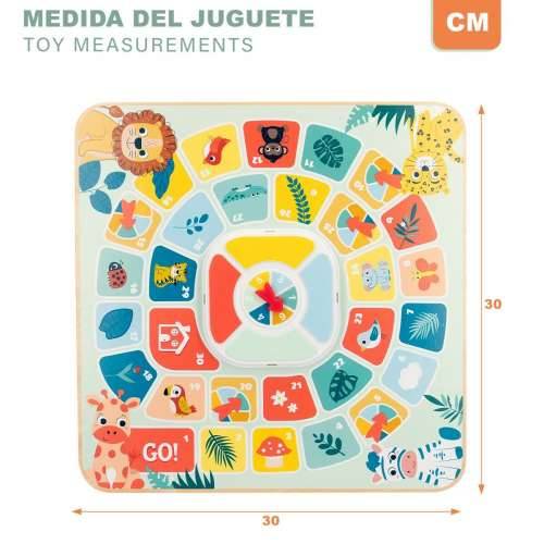 Tabla za Parchis i Igru Guske Woomax Zookabee 30 x 3 x 30 cm Children’s Životinje (6 kom.) Cijena