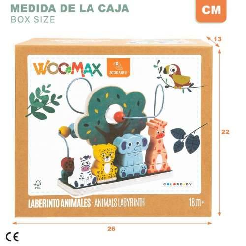 Igre za bebe Woomax Životinje 25 x 22 x 10 cm (6 kom.) Cijena