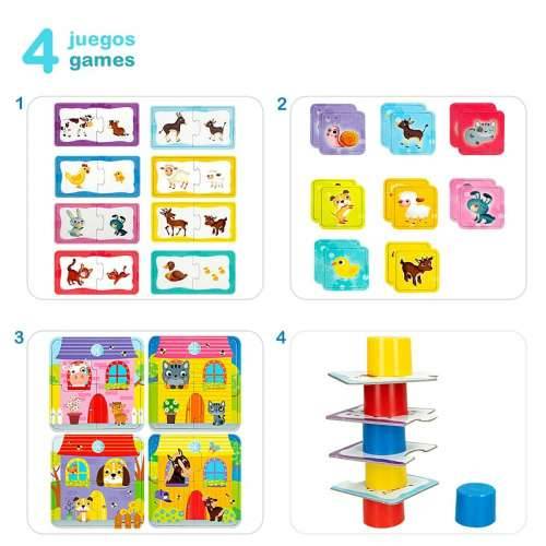 Puzzle Lisciani Carotina Baby 16 x 1 x 16,5 cm Farma 4 u 1 Cijena