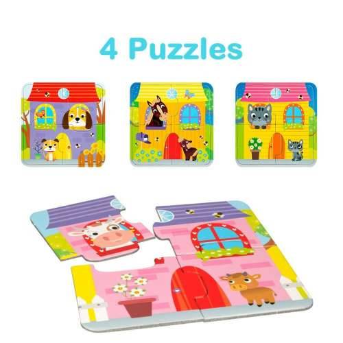 Puzzle Lisciani Carotina Baby 16 x 1 x 16,5 cm Farma 4 u 1 Cijena