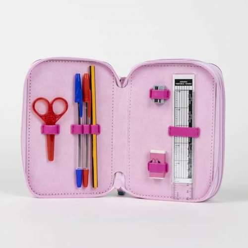 Školska Pernica Minnie Mouse Fuksija 12,5 x 6,5 x 19,5 cm Cijena