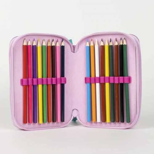 Školska Pernica Minnie Mouse Fuksija 12,5 x 6,5 x 19,5 cm Cijena