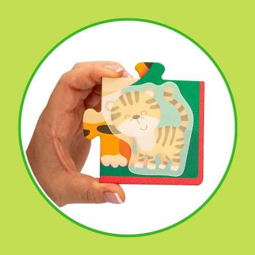 Dječje Puzzle Lisciani Giochi 16 x 1 x 16 cm Životinje 16 Dijelovi (6 kom.) Cijena