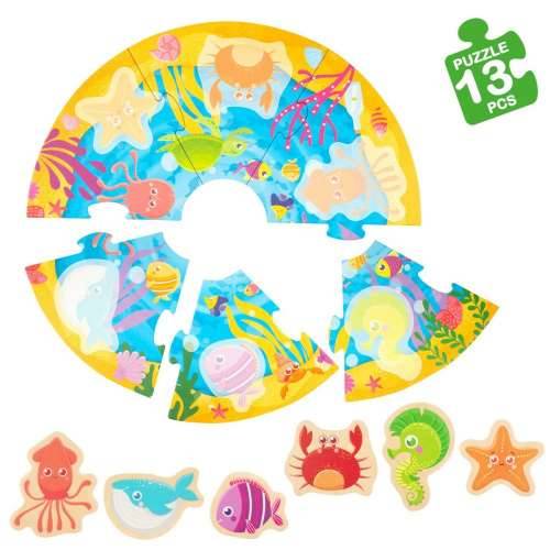 Dječje Puzzle Lisciani Giochi 33 x 1 x 32 cm More 6 Dijelovi 13 Dijelovi (6 kom.) Cijena
