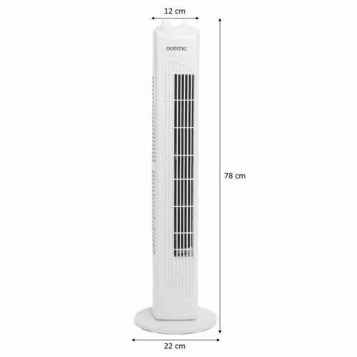 Podni Ventilator Oceanic Bijela 45 W 40 W Cijena