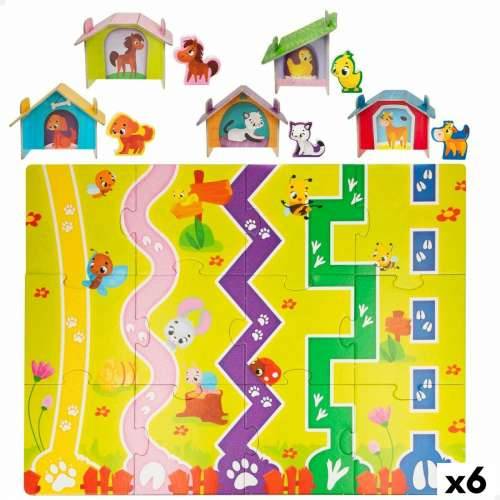 Dječje Puzzle Lisciani Giochi 48 x 1 x 36 cm Farma 12 Dijelovi 27 Dijelovi (6 kom.) Cijena