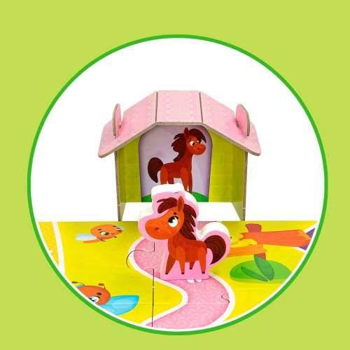 Dječje Puzzle Lisciani Giochi 48 x 1 x 36 cm Farma 12 Dijelovi 27 Dijelovi (6 kom.) Cijena