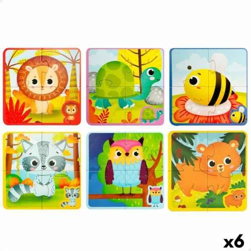Dječje Puzzle Lisciani Dodirna podloga 24 Dijelovi 16 x 0,1 x 16 cm (6 kom.) Cijena