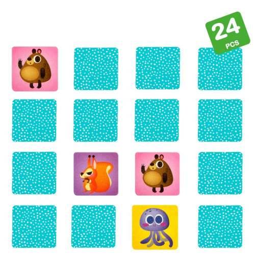 Igra Memorija Lisciani Giochi Dječje Puzzle Dodirna podloga 24 Dijelovi Cijena