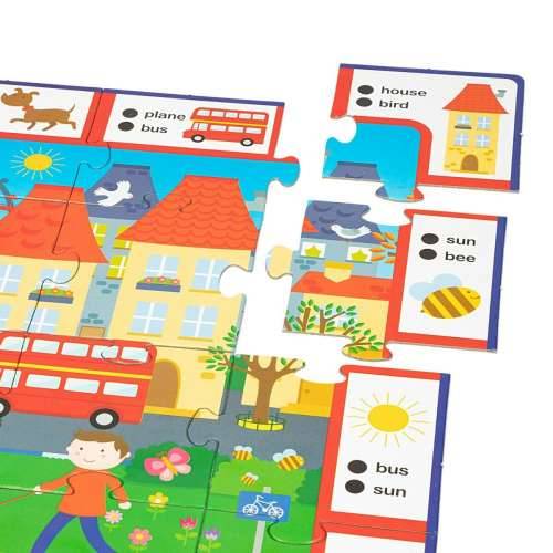 Edukativna Igra Lisciani Giochi Carotina Baby Happy English 4,5 x 14,5 x 3 cm Električni Puzzle (6 kom.) Cijena