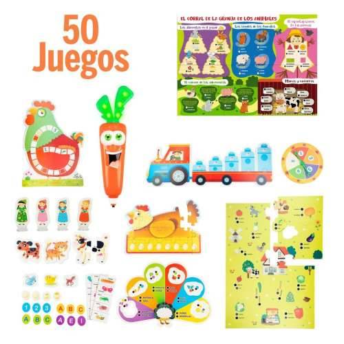Edukativna Igra Lisciani Carotina Baby 50 Juegos Električni 4,5 x 14,5 x 3,5 cm (6 kom.) Cijena