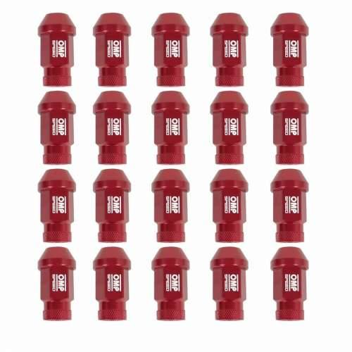 Set Matice OMP 7075 40 mm M14 x 1,50 20 uds Crvena Cijena