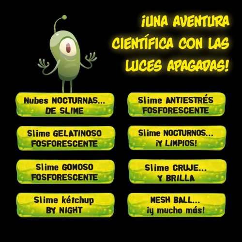 Igra Znanost Lisciani Giochi Night Slime ES (6 kom.) Cijena