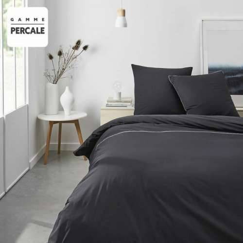 Set pokrivača za poplun TODAY Percale Crna Siva Antracitna 240 x 260 cm Cijena
