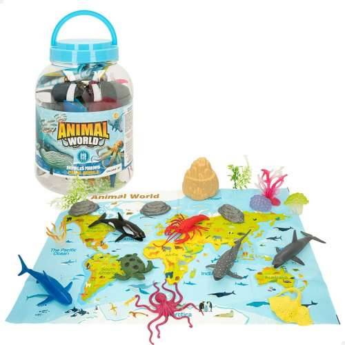 životinjskih figura Colorbaby 19 Dijelovi Ocean Plastika 14 x 6 x 7 cm (6 kom.) Cijena