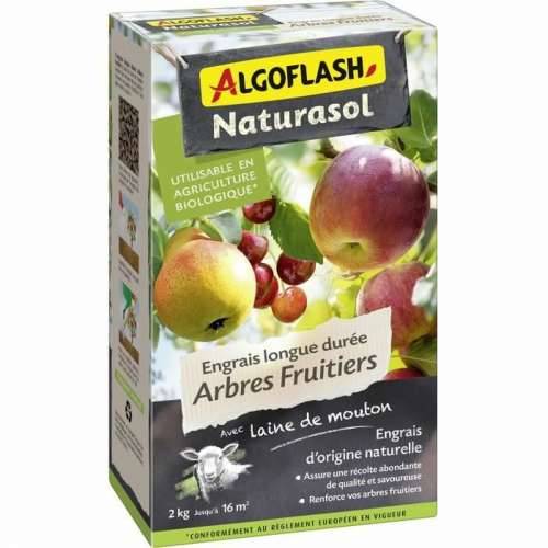Biljno gnojivo Algoflash Naturasol ABIOFRUI2 Voćni 2 Kg Cijena