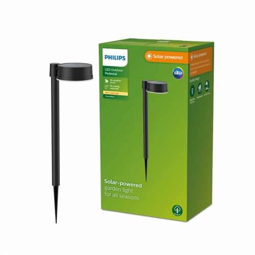 Vrtni solarni klin Philips Vynce 1,5 W 11,2 x 14,2 x 54 cm Crna Plastika Okruglo (2700 K) (Toplo bijela) (1 kom.) Cijena