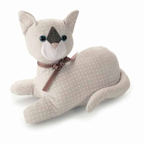 Stoper Inofix 3178-2 Textil pješčani 28 x 13 x 23 cm Bijela mačka Cijena