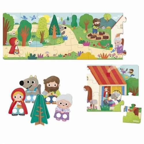 Dječje Puzzle Diset XXL Crvenkapica 30 Dijelovi Cijena