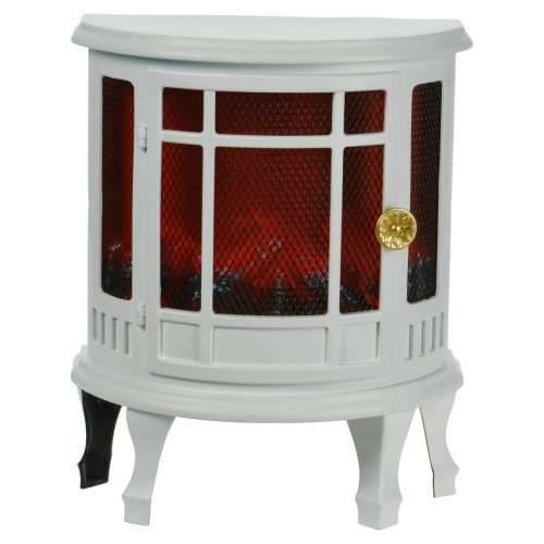 Božićni ukras Lifetime Bijela ognjište 25 x 12,5 x 30 cm LED Svjetlo Cijena