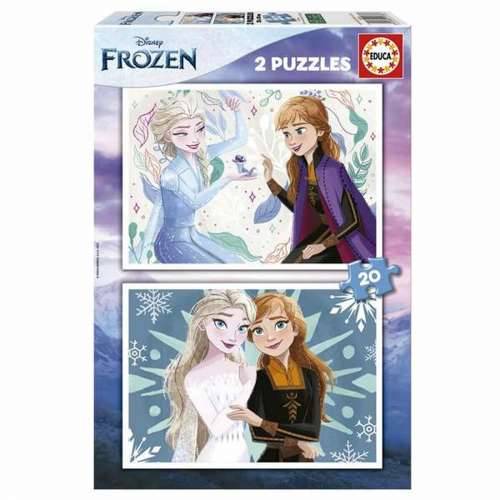 Set 2 Puzzle Frozen 20 Dijelovi Cijena