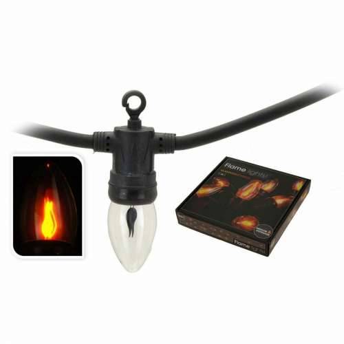 LED vijenac Lifetime 5,1 m 1,5 m Crna Efekt plamena Cijena