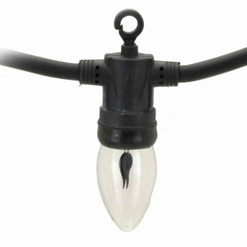 LED vijenac Lifetime 5,1 m 1,5 m Crna Efekt plamena Cijena