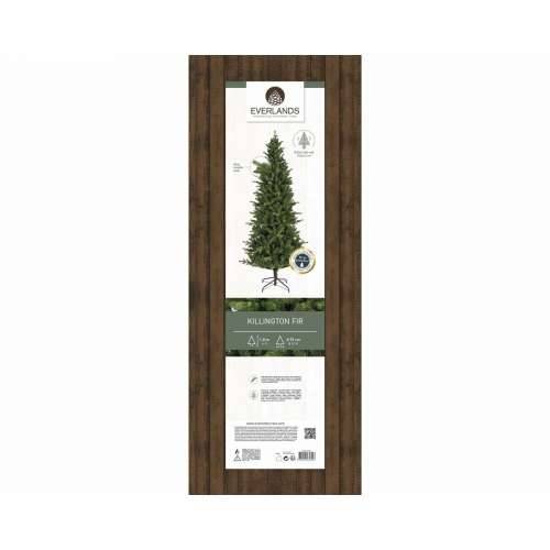 Pom de Crăciun Everlands Killington Zelena PVC Metal polistiren Jela Ø 93 x 180 cm Cijena