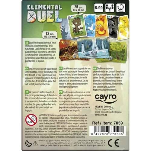 Društvene igre Cayro Elemental Duel Cijena