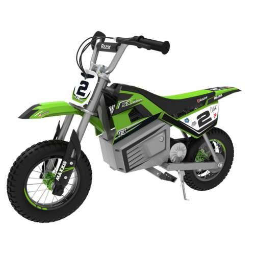 Električni motocikl za djecu Razor Dirt Rocket SX350 McGrath Bijela Crna Zelena Siva Cijena