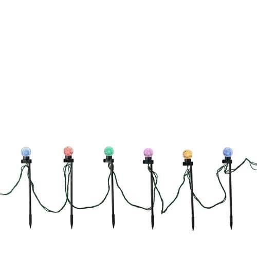 Set vrtnih LED Klinova Lumineo 6 W Pisana Toplo bijela 14,5 m 20 kom. Cijena