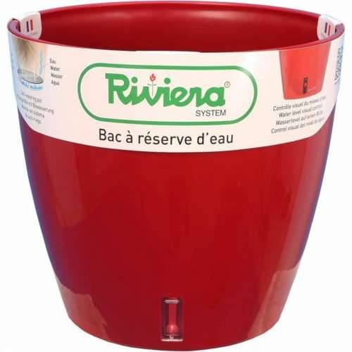 Tegla za samozalijevanjem Riviera S rezervom vode Crvena polipropilen Okruglo Ø 36 x 33 cm Cijena