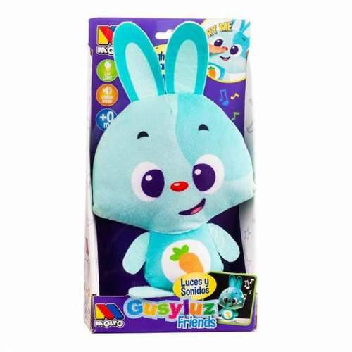 Plišane igračke sa zvukovima Moltó Gusy luz Baby Bunny Turkizno 7,5 cm Cijena