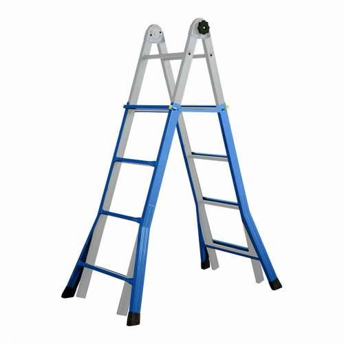 Teleskopske ljestve EDM 75090 Aluminij Čelik 4 m x 58 cm 8 razine Cijena