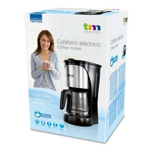 Aparat za Filter Kavu TM Electron 1000W 1,5 L 12 Tasītes Cijena