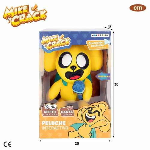 Plišane igračke sa zvukovima Mikecrack Rumena 29 cm Cijena