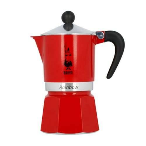 Talijanska Moka za Kavu Bialetti Rainbow rouge 6 Šalice Aluminij Cijena