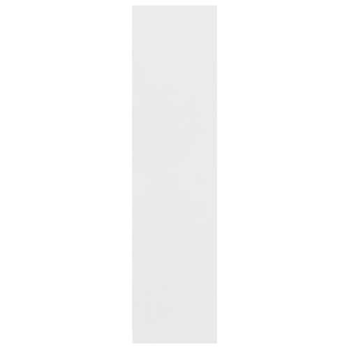 Ormar bijeli 100 x 50 x 200 cm od konstruiranog drva Cijena