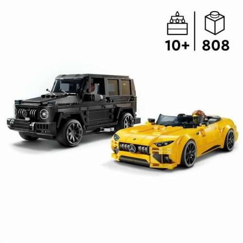 Igra Gradnje Lego Mercedes-AMG G 63 y Mercedes-AMG SL 63 Pisana 808 Dijelovi Cijena
