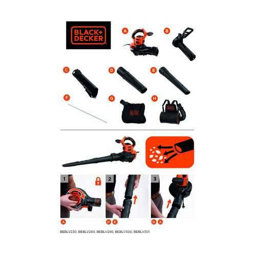puhač Black & Decker BEBLV260-QS Cijena