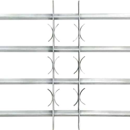 Podesiva sigurnosna rešetka za prozore s 4 prečke 1000 - 1500 mm Cijena