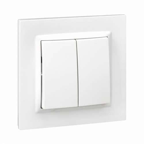 Dvostruki preklopni prekidač Simon 8,4 x 4 x 8,4 cm Cijena