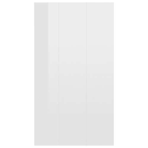 Ormarić za knjige / komoda sjajna bijela 66x30x98 cm iverica Cijena