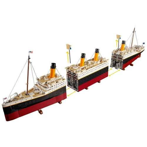 Igra Gradnje Lego Titanic 9090 Dijelovi Cijena