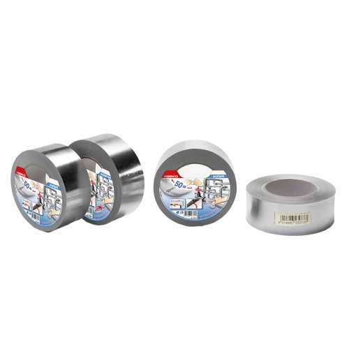 Izolacijska traka Geko 50 mm x 50 m Aluminij Srebrna Cijena