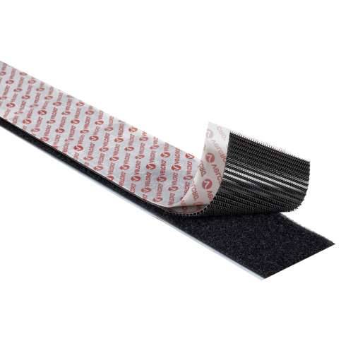 Dvostrana traka Velcro Crna 50 mm x 5 m Ekstra jako Cijena